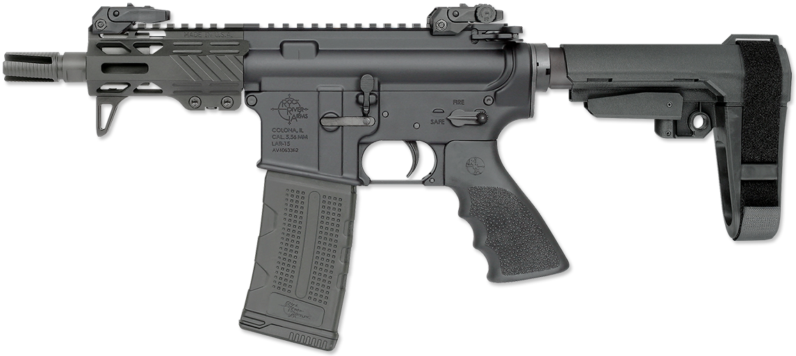 LAR-15M RUK-15 4.5 INCH PISTOL WITH SBA3 ARM BRACE
