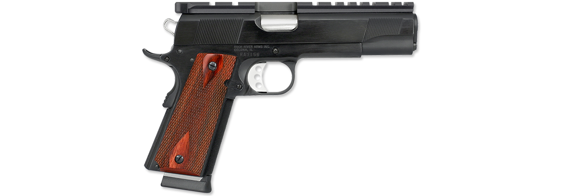 RRA 1911-A1 BULLSEYE WADCUTTER .45 ACP, WITH RRA SLIDE MOUNT