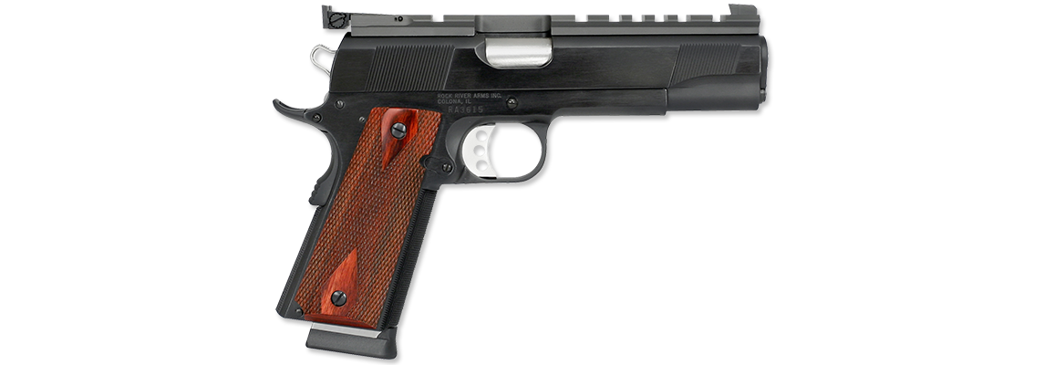 RRA 1911-A1 BULLSEYE WADCUTTER 9MM, WITH RRA BULLSEYE RIB