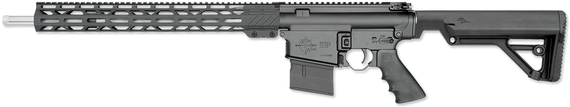 LAR-8M 20 INCH PREDATOR HP WITH RRA OPERATOR A2 STOCK, WITHOUT MUZZLE BRAKE, .6.5 CREEDMOOR