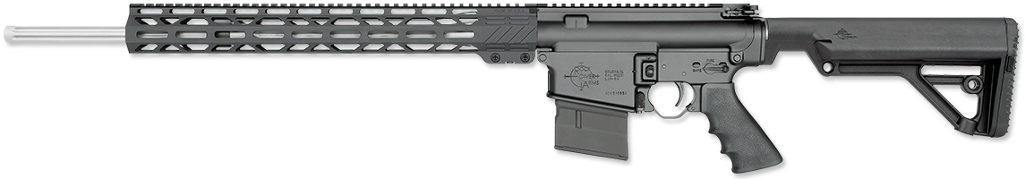 LAR-8M 24 INCH PREDATOR HP WITH RRA OPERATOR A2 STOCK, WITHOUT MUZZLE BRAKE, .6.5 CREEDMOOR