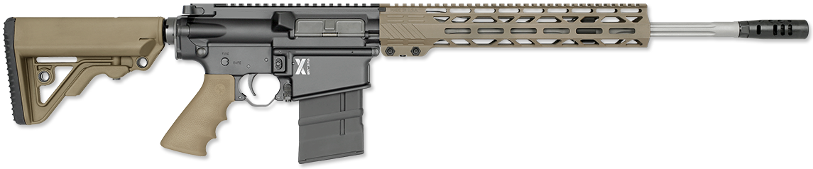 LAR-8 X-1 RIFLE, TAN WITH OPERATOR CAR STOCK