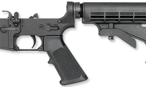 LAR-9M 9MM COMPLETE LOWER HALF / 6-POSITION TACTICAL STOCK