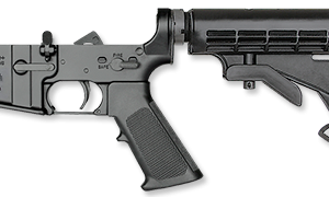 LAR-15M COMPLETE LOWER HALF / TWO STAGE TRIGGER / A2 BUTTSTOCK