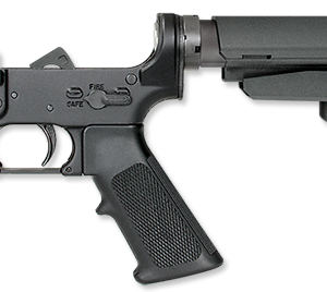 LAR-15M COMPLETE LOWER HALF / STANDARD TRIGGER / 6-POSITION TACTICAL CAR STOCK