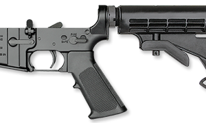 LAR-15M COMPLETE LOWER HALF / TWO STAGE TRIGGER / 6-POSITION TACTICAL CAR STOCK