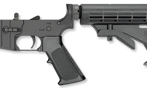 LAR-15LH LEF-T COMPLETE LOWER HALF / TWO STAGE TRIGGER / 6-POSITION TACTICAL CAR STOCK