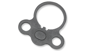 CAR STOCK RECEIVER END PLATE, DUAL LOOP