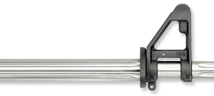 16 INCH MID-LENGTH FLUTED STAINLESS STEEL BARREL ASSEMBLY, UNTHREADED
