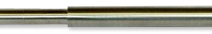 16 INCH MID-LENGTH STAINLESS STEEL BARREL WITH EXTENSION AND PIN, UNTHREADED