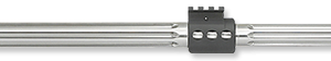 24 INCH FLUTED STAINLESS STEEL VARMINT BARREL WITH EXTENSION AND PIN