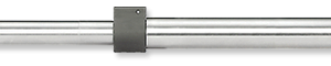 18 INCH MID-LENGTH STAINLESS STEEL BARREL ASSEMBLY WITH LOW PROFILE GAS BLOCK