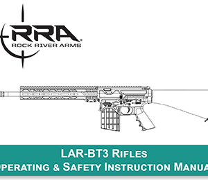 RRA LAR-8 OPERATING AND SAFETY MANUAL