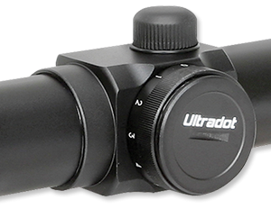 ULTRADOT GEN1 1 INCH 4 MOA RED DOT SIGHT, MATTE BLACK, FOR PISTOLS