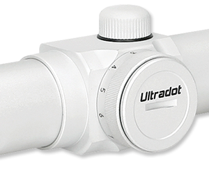 ULTRADOT GEN1 1 INCH 4 MOA RED DOT SIGHT, SATIN SILVER, FOR PISTOLS