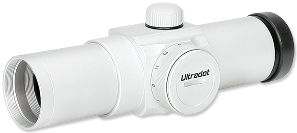 ULTRADOT GEN1 30MM 4 MOA RED DOT SIGHT, SATIN SILVER, FOR PISTOLS
