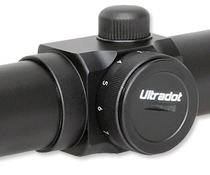 ULTRADOT GEN2 1 INCH 2 MOA RED DOT SIGHT, MATTE BLACK, FOR PISTOLS