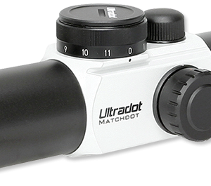 ULTRADOT MATCHDOT 2/4/6/8 MOA RED DOT SIGHT, BLACK AND SILVER, FOR PISTOLS