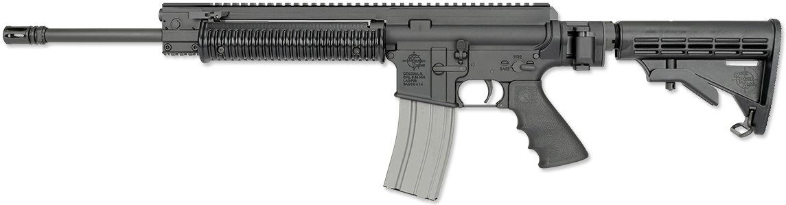 LAR-PDS CARBINE WITH RIBBED HANDGUARD